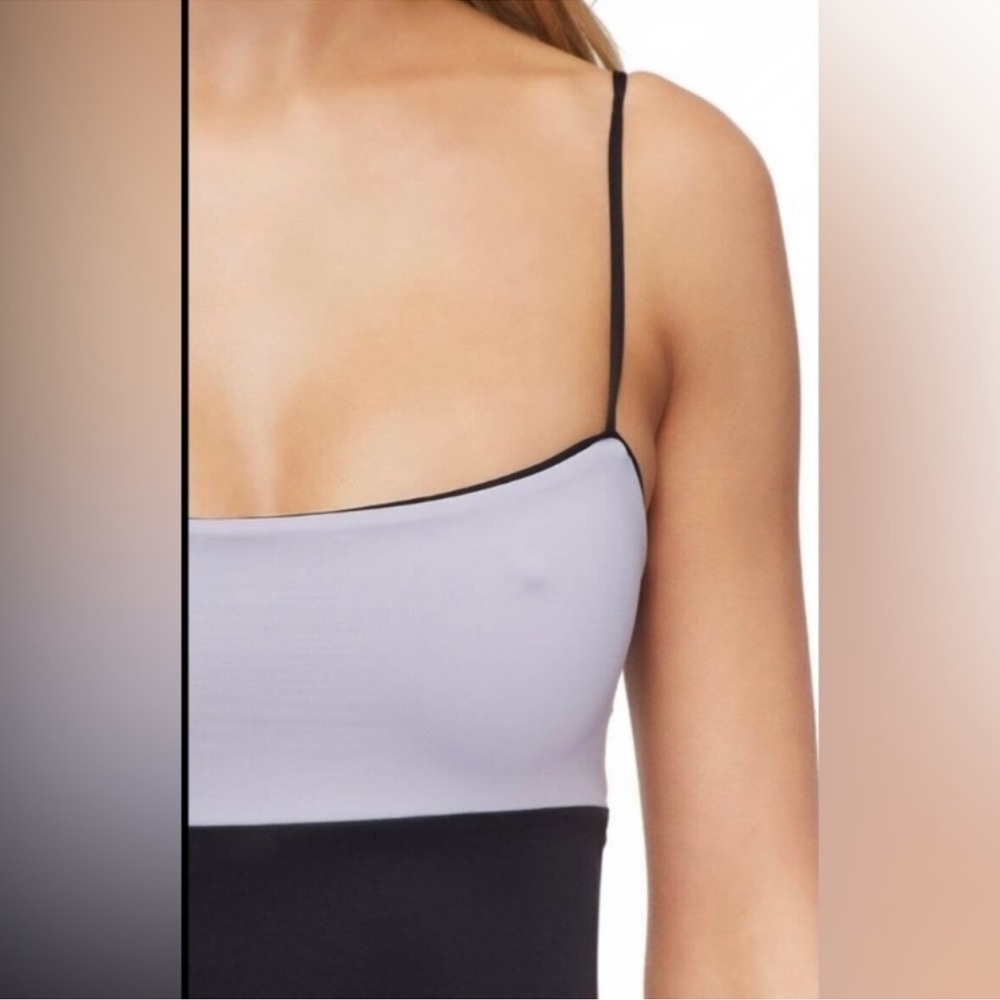 NWT Anthropologie x Tavik Scarlett Colorblock One-Piece Swimsuit, size s - Picture 5 of 10